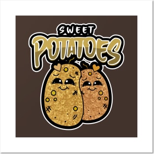 POTATO Lover Vegetable Pun Funny Food  - Funny Potato Quotes Posters and Art